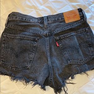 Black Levi shorts